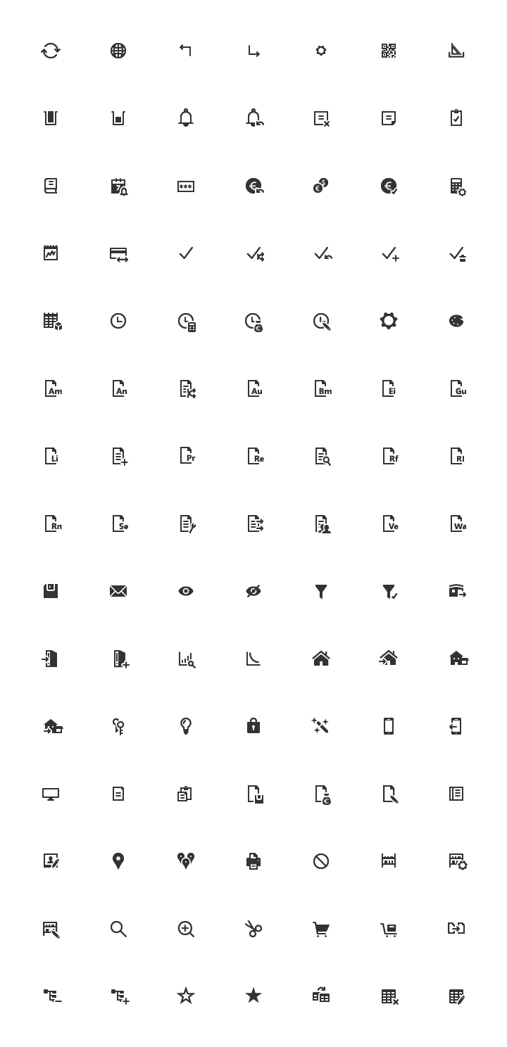 Stockiconserie MonoBoldSeries