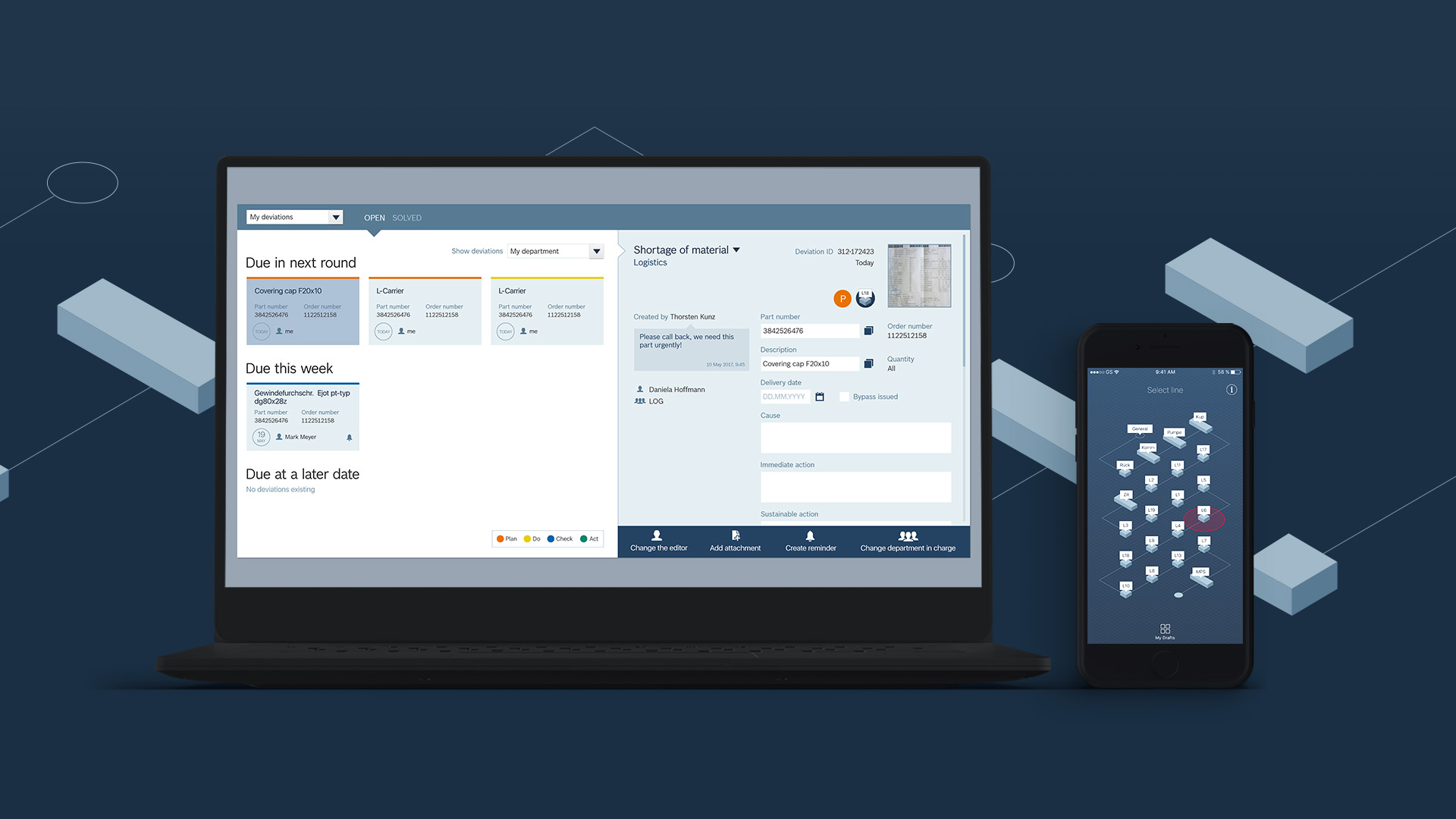 Mensch und Maschine im Flow – iPhone-App zur Erfassung von Störungen im Produktionsablauf