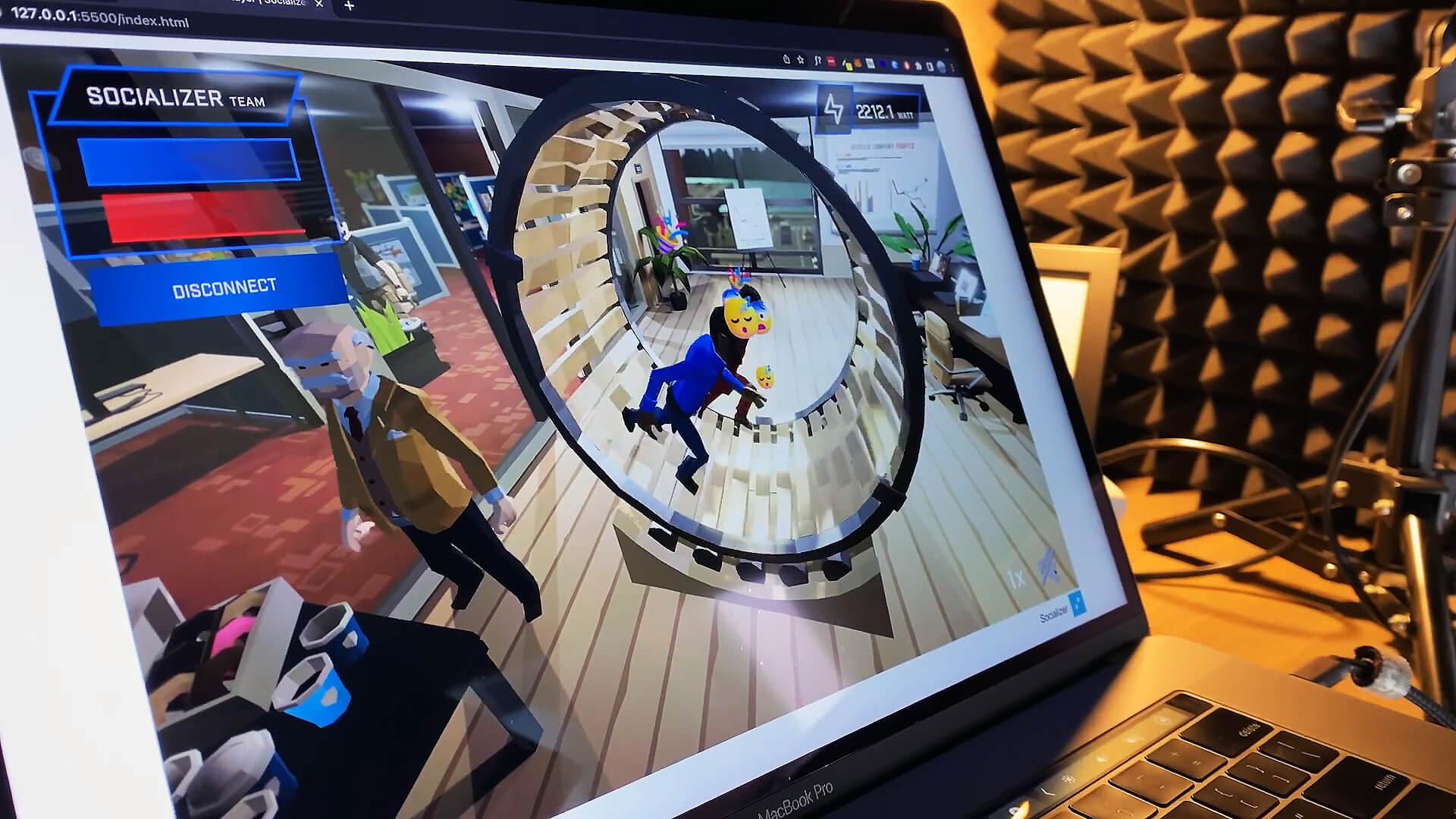 Ab ins Hamsterrad! – Studierende entwickeln Game für mehr Bewegung am Arbeitsplatz
