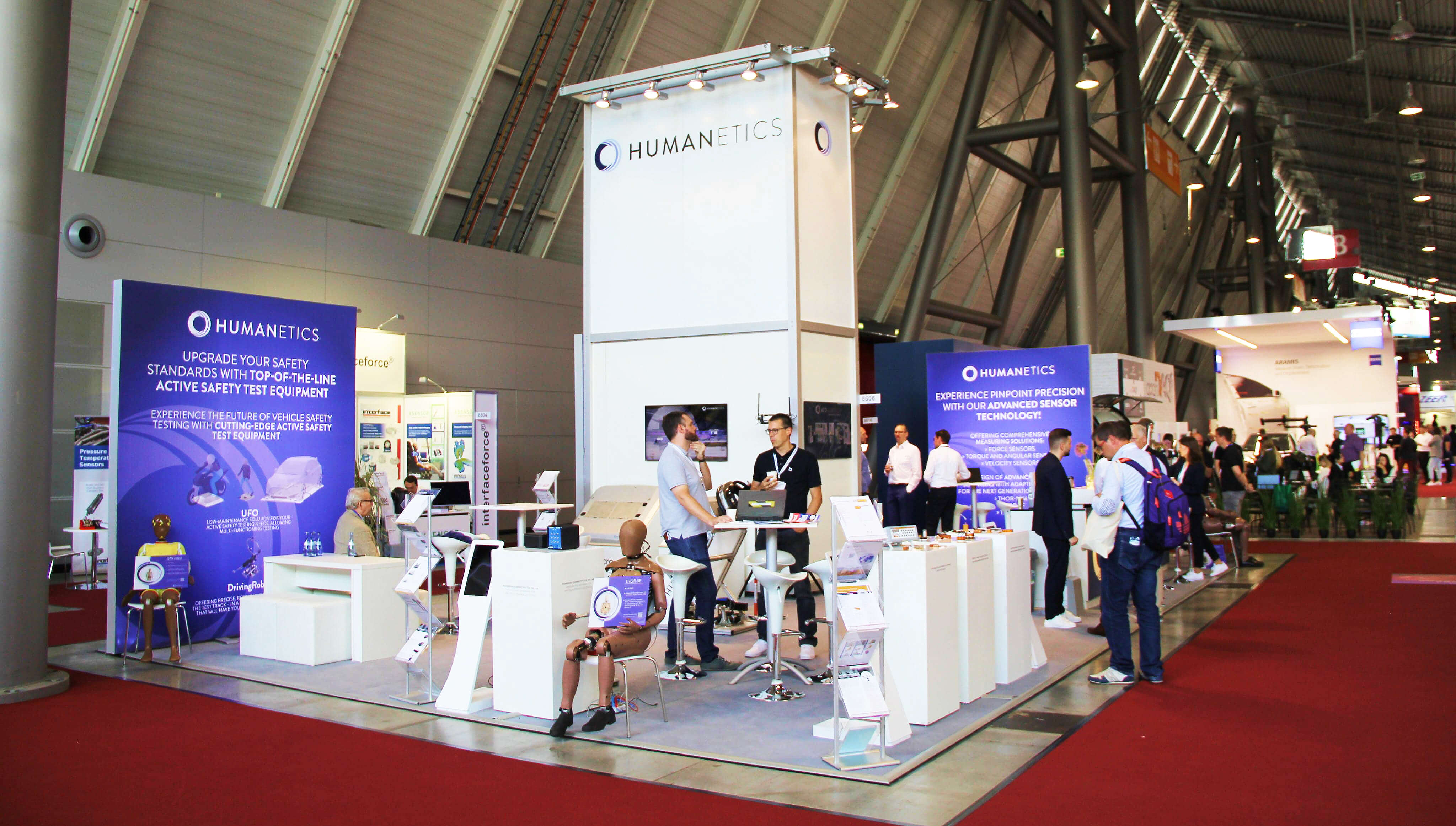 ADAS Expo Humanetics Messestand