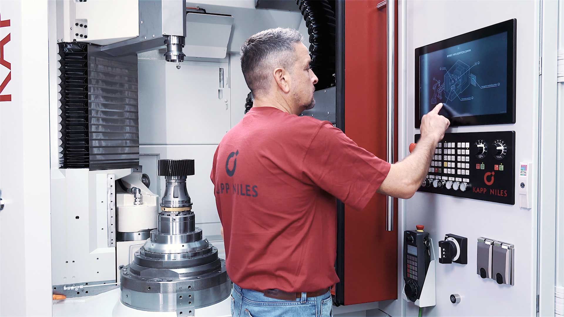 Kapp Niles HMI Maschineninterface