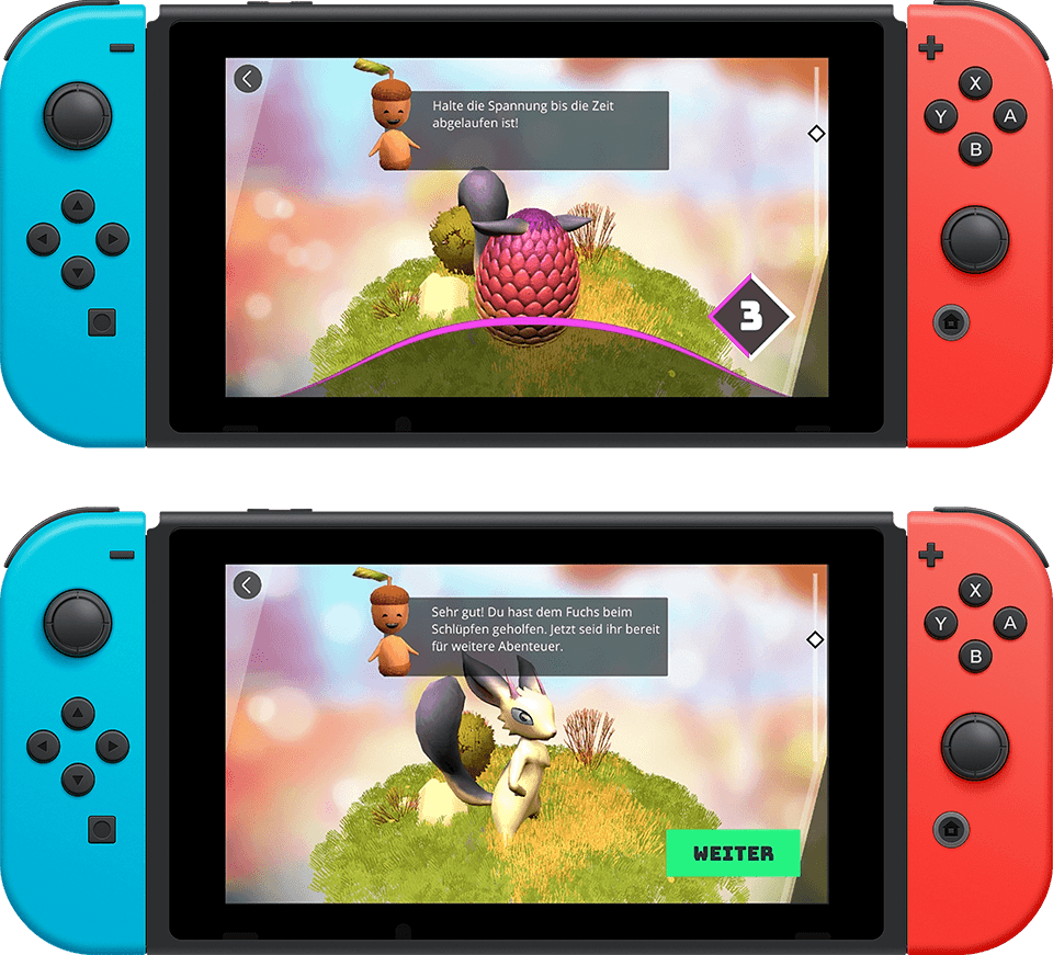 MightyU Spiel auf Nintendo Switch