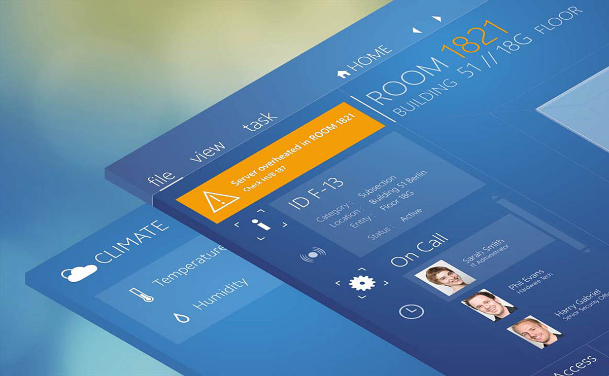 Facility Management UI Design Study