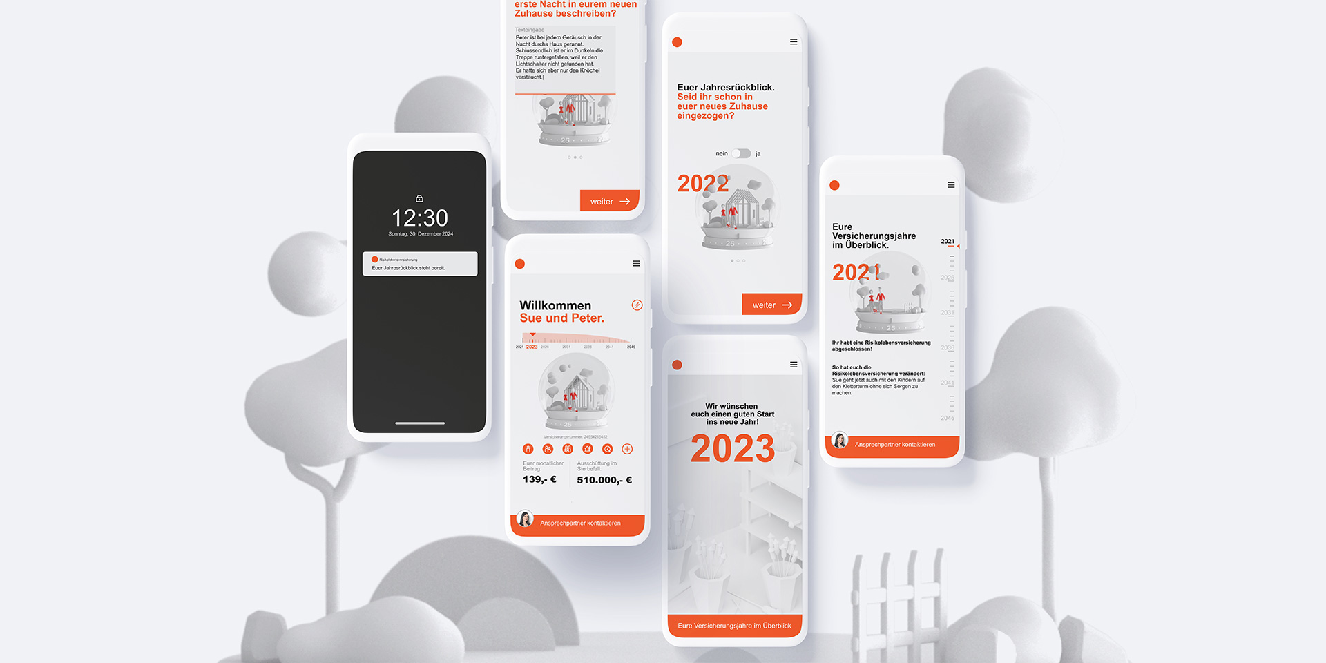 Risikolebensversicherung Kalkulator Smartphone