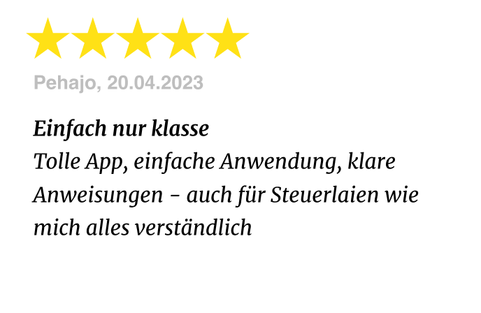 Kunden-Rezension 1