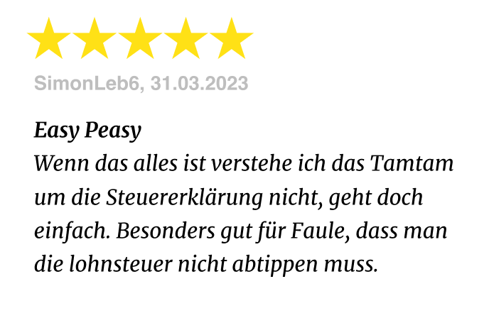 Kunden-Rezension 2