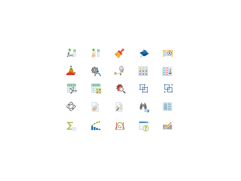 camLine Icon Set