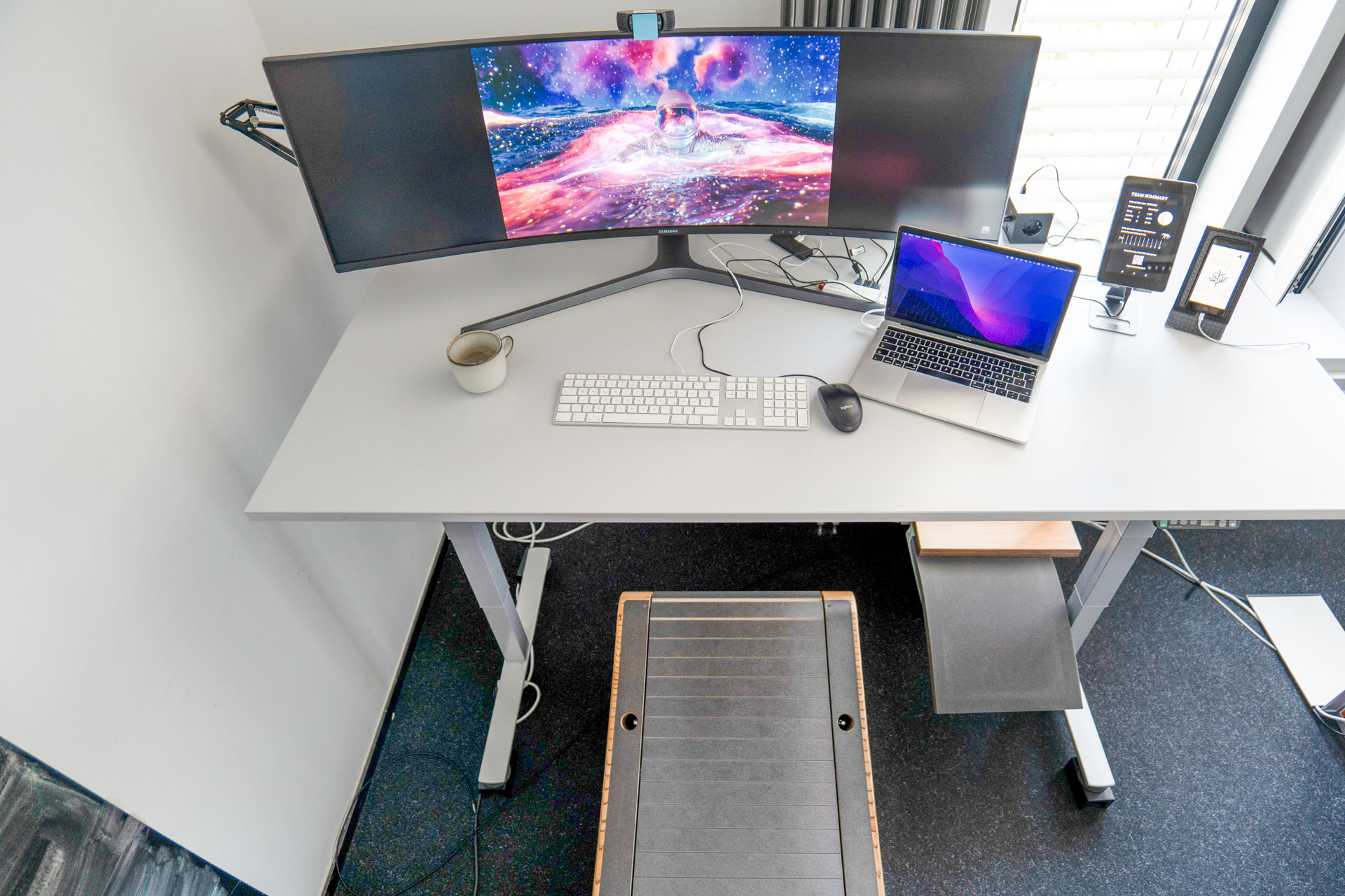Gemeinsam genutzter Arbeitsplatz