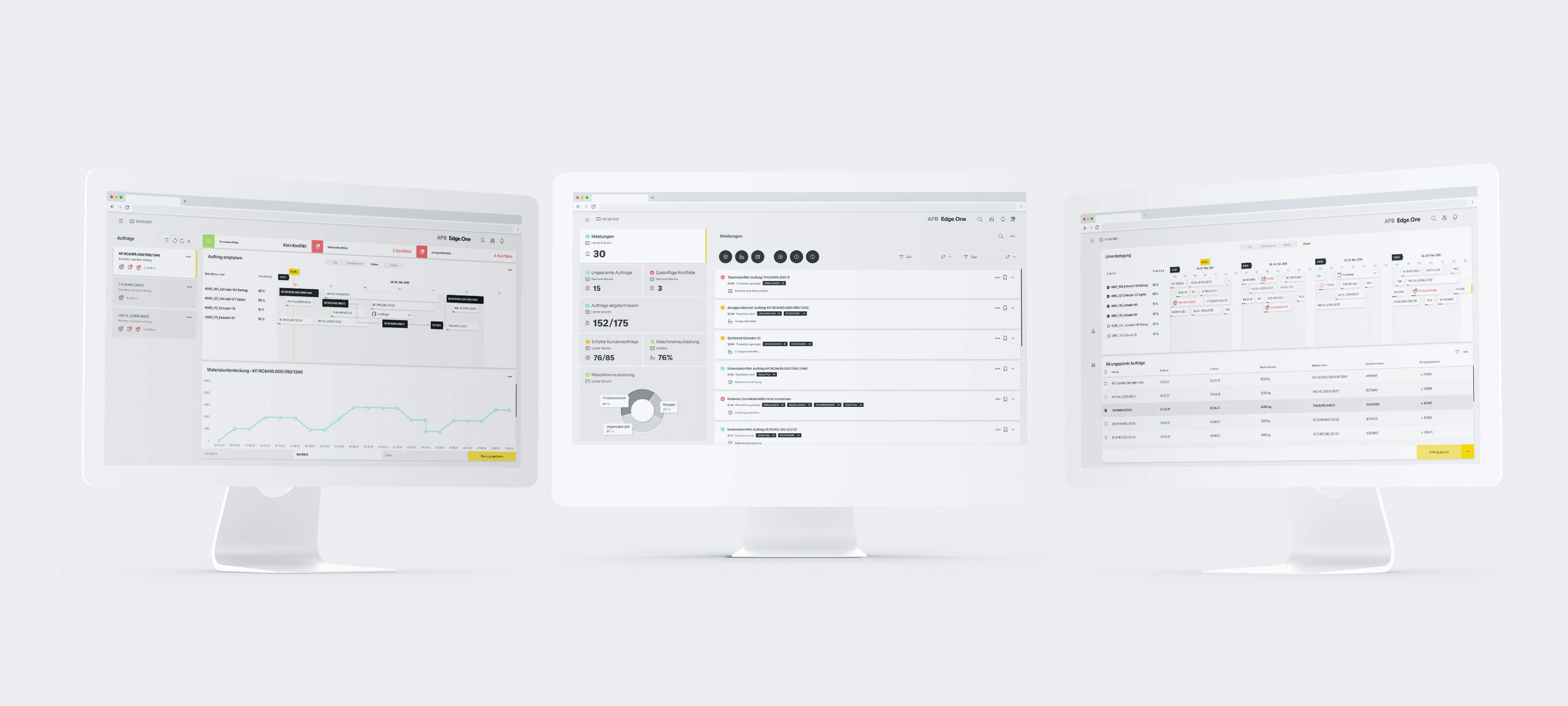 Produktionsplanung leicht gemacht – UX Optimierung und Prototyp für Produktionsplanungs-Software